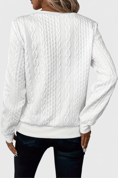Zoey Cozy Minimalist Knit Sweater