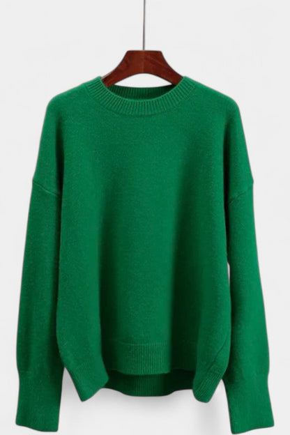 Krolyn Ribbed Detail Casual Pullover
