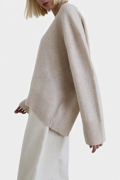 Néliane Soft Knit Oversized Candyfloss Sweater